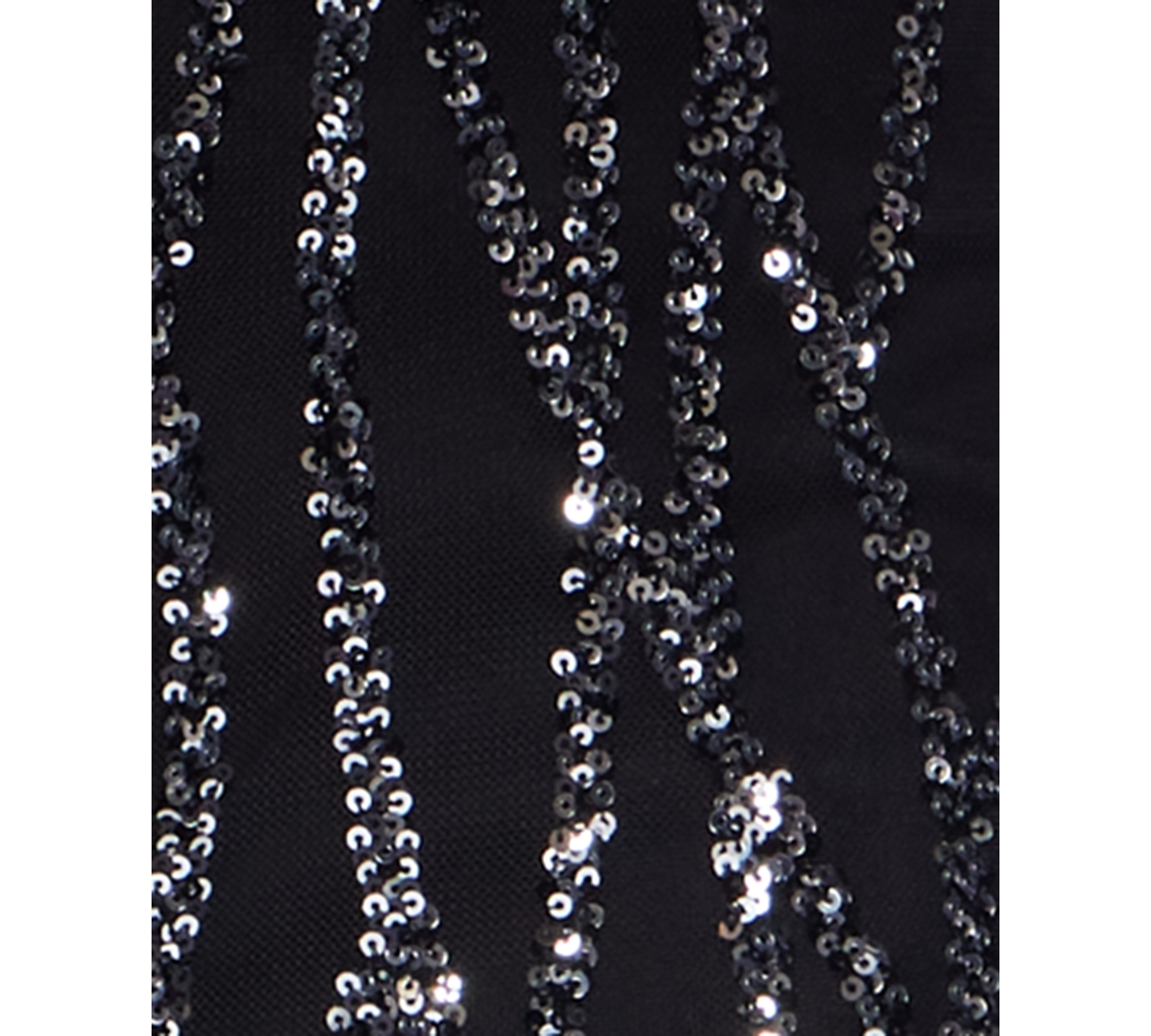 Alex & Sophia Women's Sheer Sequined Pants -sil