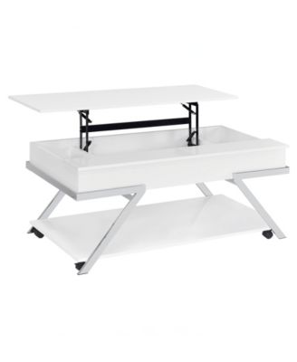 Zena 48" Metal Cocktail Table