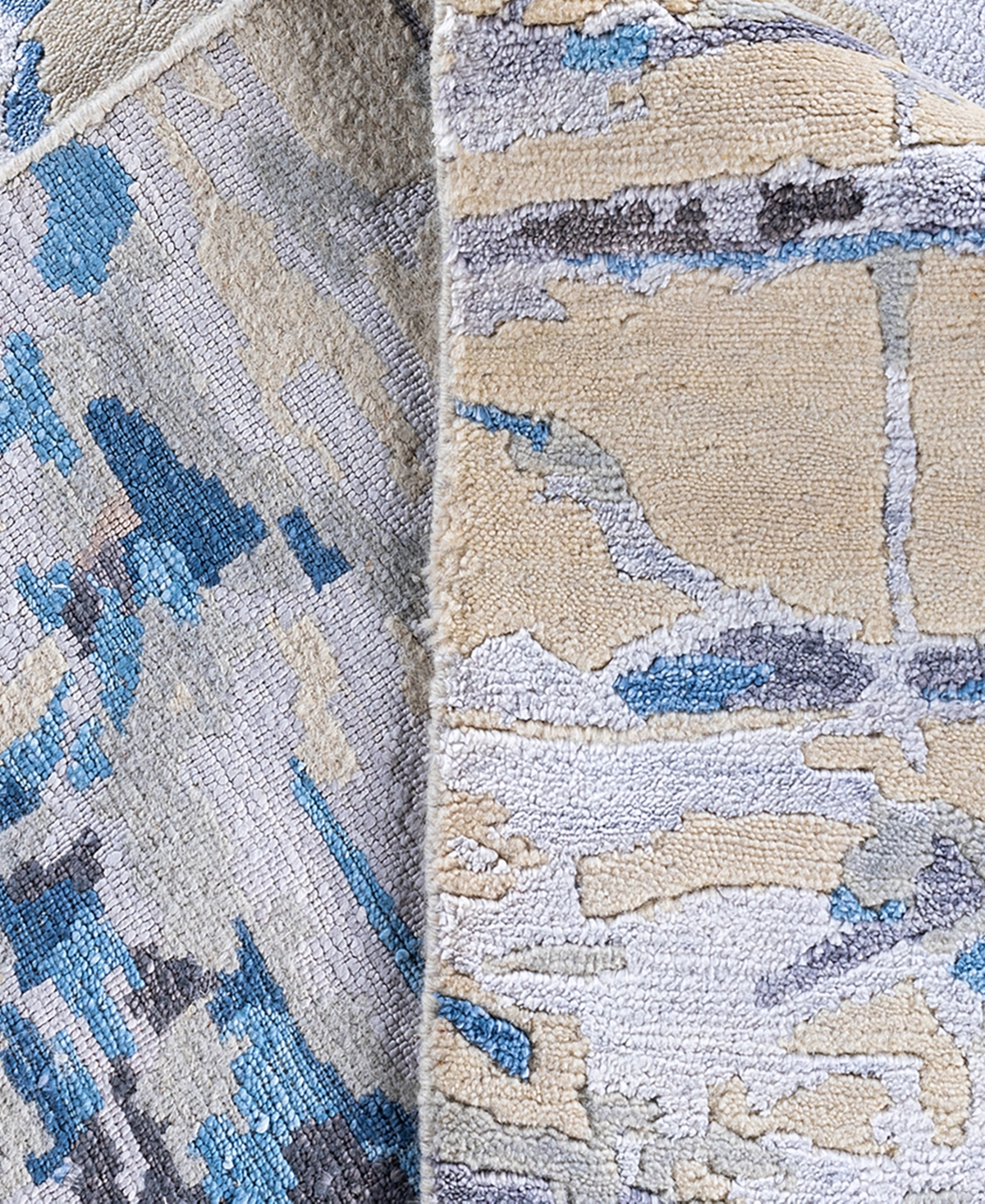Adorn Hand Woven Rugs Indian Ooak M7453 8'2''x10' Area Rug In Beige