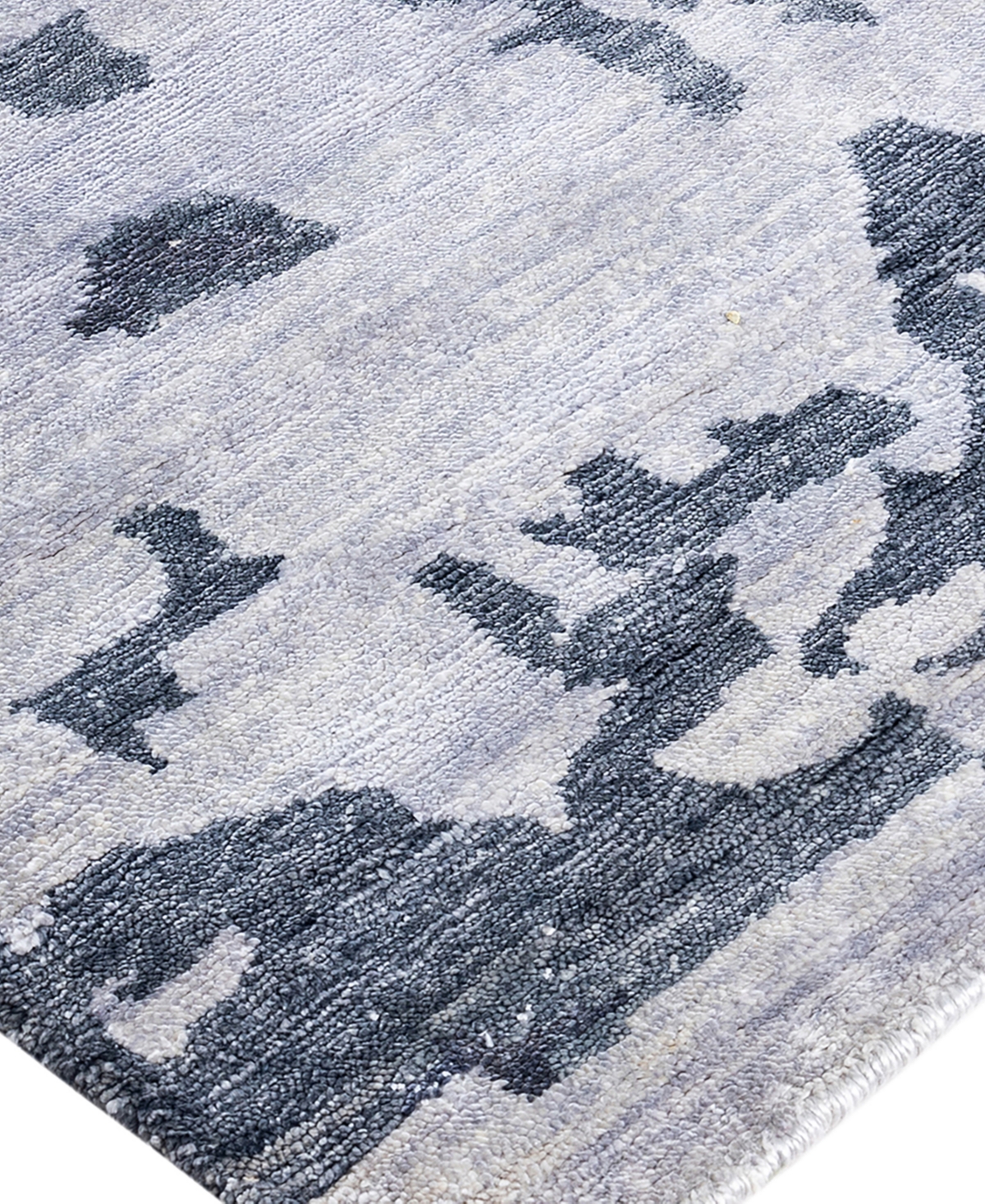 Adorn Hand Woven Rugs Indian Ooak M6891 9'2''x12'4'' Area Rug In Gray