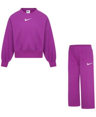 Toddler & Little Girls Shine Crewneck Top & Pants, 2 Piece Set	