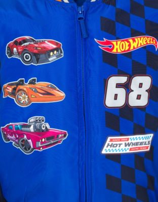 Boys Zip Up Varsity Bomber Jacket to (3T - 10-12)