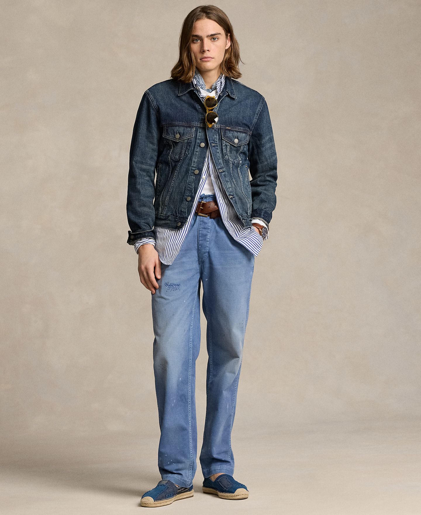 Мужская куртка Polo Ralph Lauren Denim Trucker, цвет: Trenton — фото 2