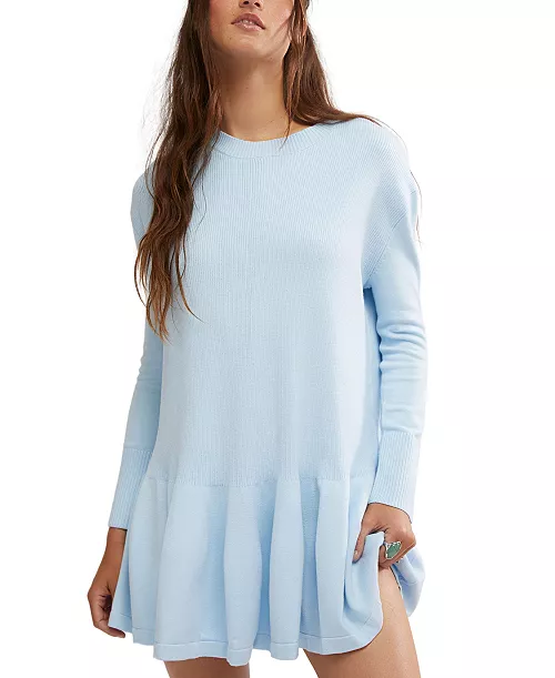 women's time on my side mini sweater dress