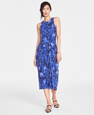 I.N.C. International Concepts - Women's Floral-Print Midi Dress, Created for Macy's
