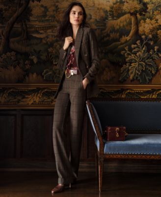 Lauren Ralph Lauren Tanner Trunk Mini Leather Crossbody - Macy's