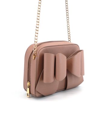 Boxy Bow Mini Crossbody Bag