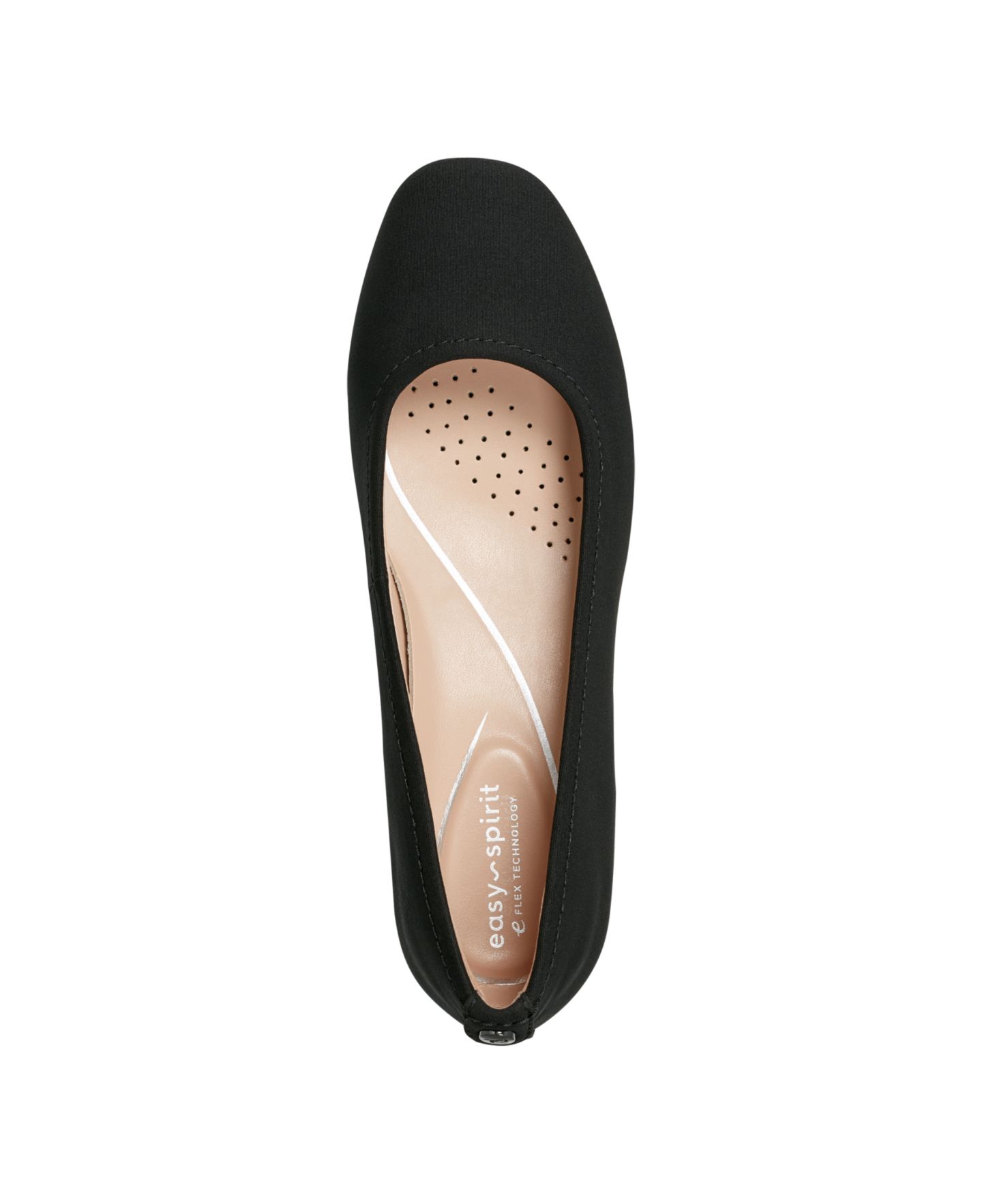 Женские туфли Easy Spirit Jain eFlex Low Block Heel Pumps, цвет: Чёрный — фото 4