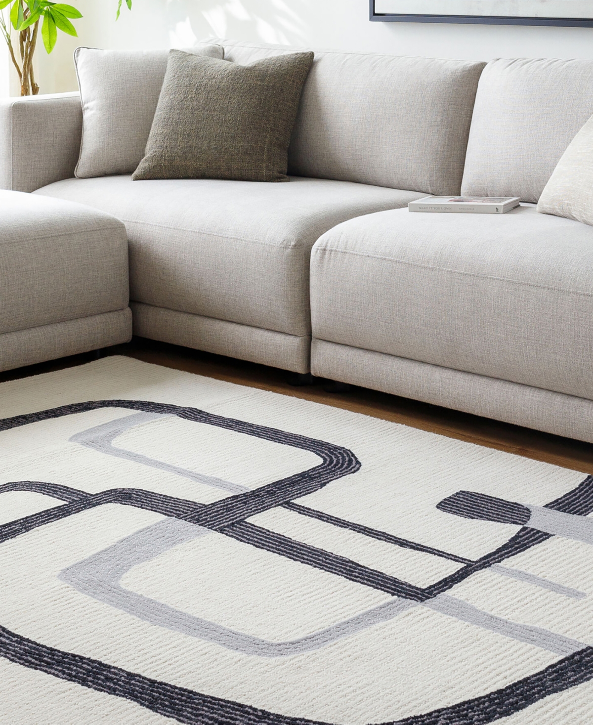 Livabliss Rossi 532291 8'x10' Area Rug - Black