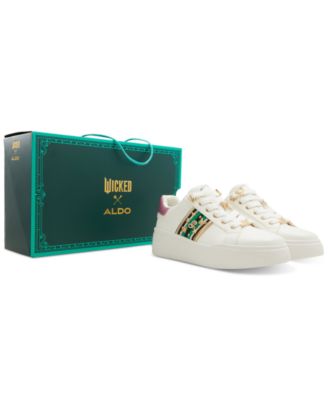 ALDO Destinedtofly Embellished Lace-Up Sneakers - Macy's