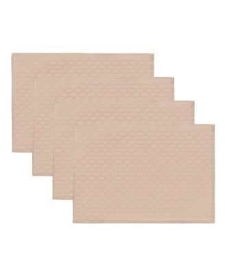 Olivia Polyester Set of 4 Placemat, 13" x 19"