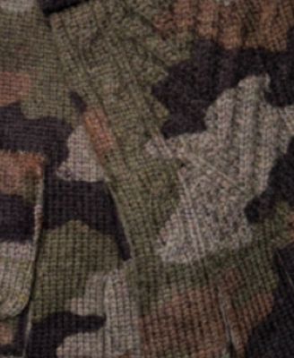 Polo Ralph Lauren Мужские камуфляжные перчатки Polo Ralph Lauren Cable Touch 15490₽