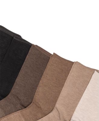 Women's 6 Pack Roll-Top Trouser Socks