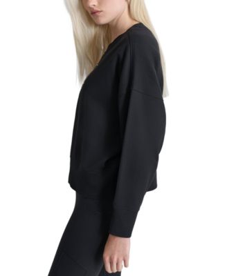 Women's Rhinestone Crewneck Fleece Sweatshirt 