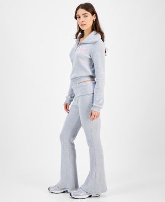 Grayson Threads, топ на молнии спереди с рисунком Snoopy от бренда Juniors и брюки из вафельного трикотажа с отложным воротником на талии