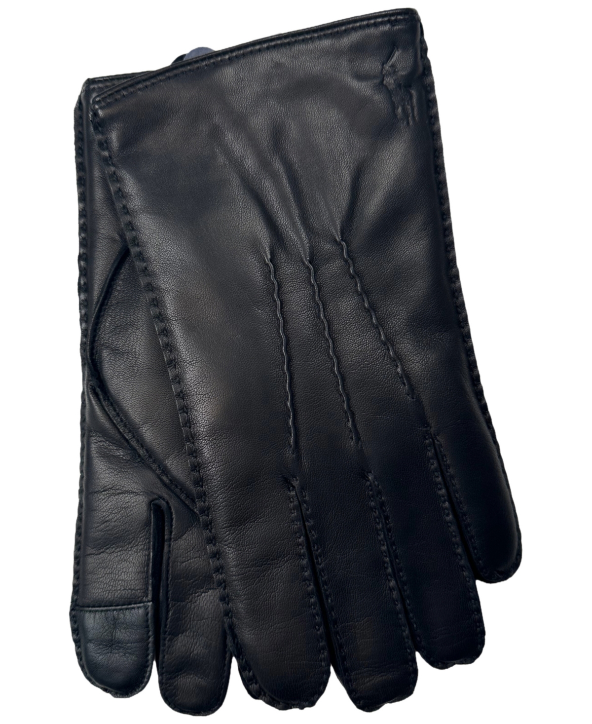 Polo Ralph Lauren Men's Cashmere Lined Nappa Touch Glove In Black 2