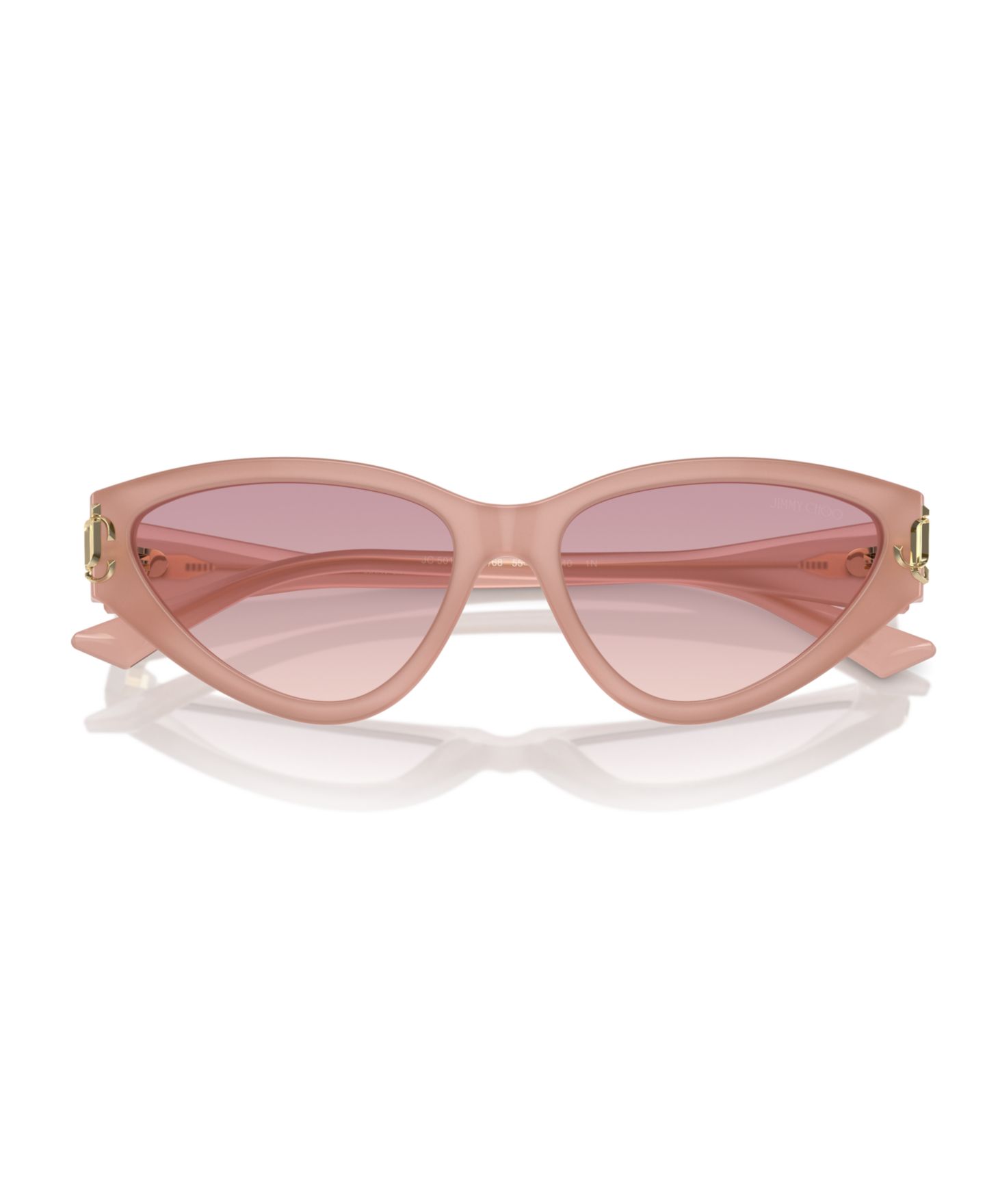 Женские солнцезащитные очки Jimmy Choo Sunglasses, JC5019, цвет: Чёрный — фото 15