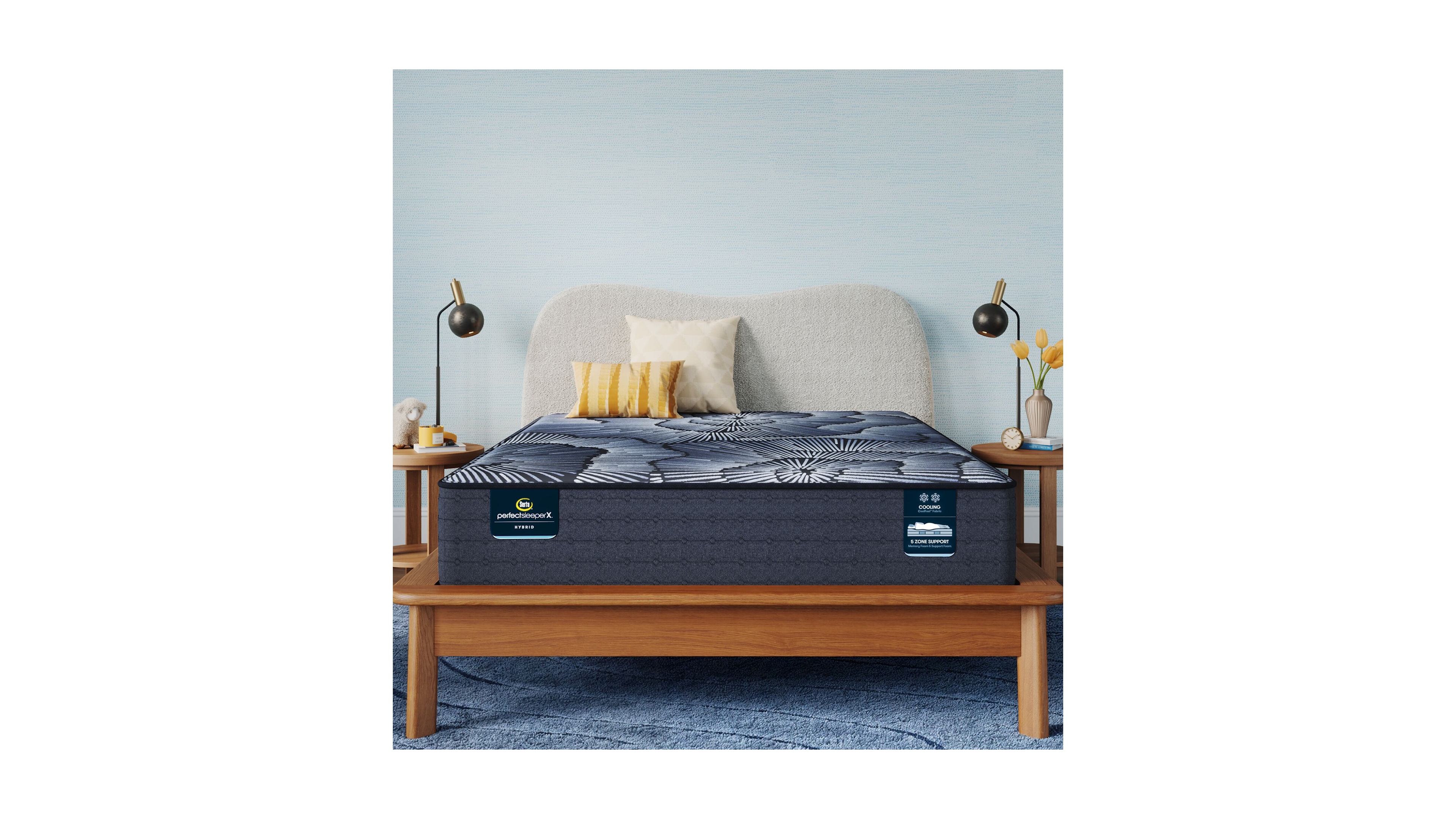 Serta Perfect Sleeper X Aspen 12.5" Smooth Hybrid Firm Mattress