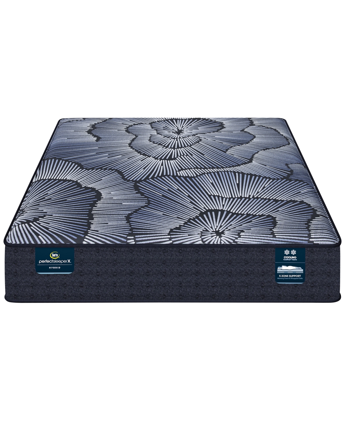 Serta Perfect Sleeper X Kendall 13" Smooth Hybrid Medium Mattress Set In No Color
