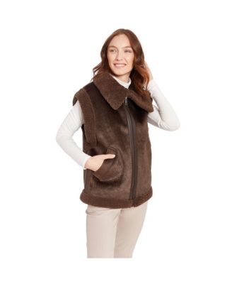 Women's Sarah Faux Shearling Vest