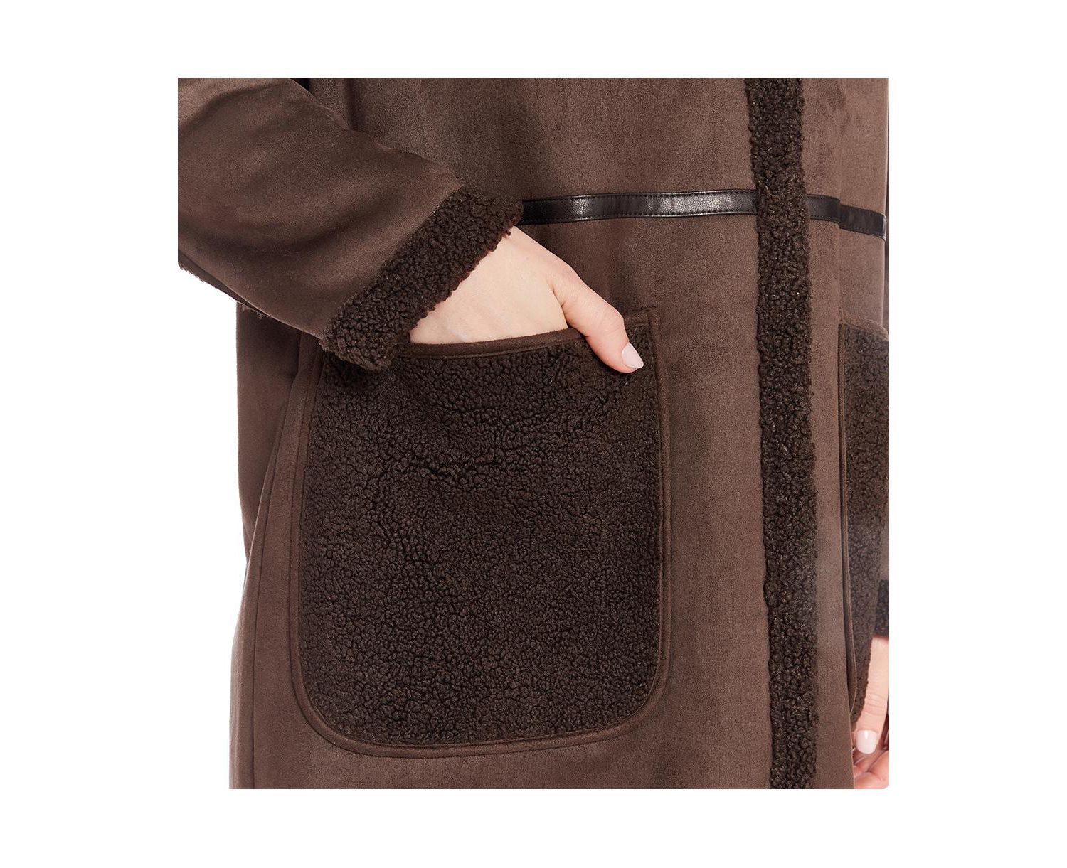Women's Sharika Faux Shearling Coat