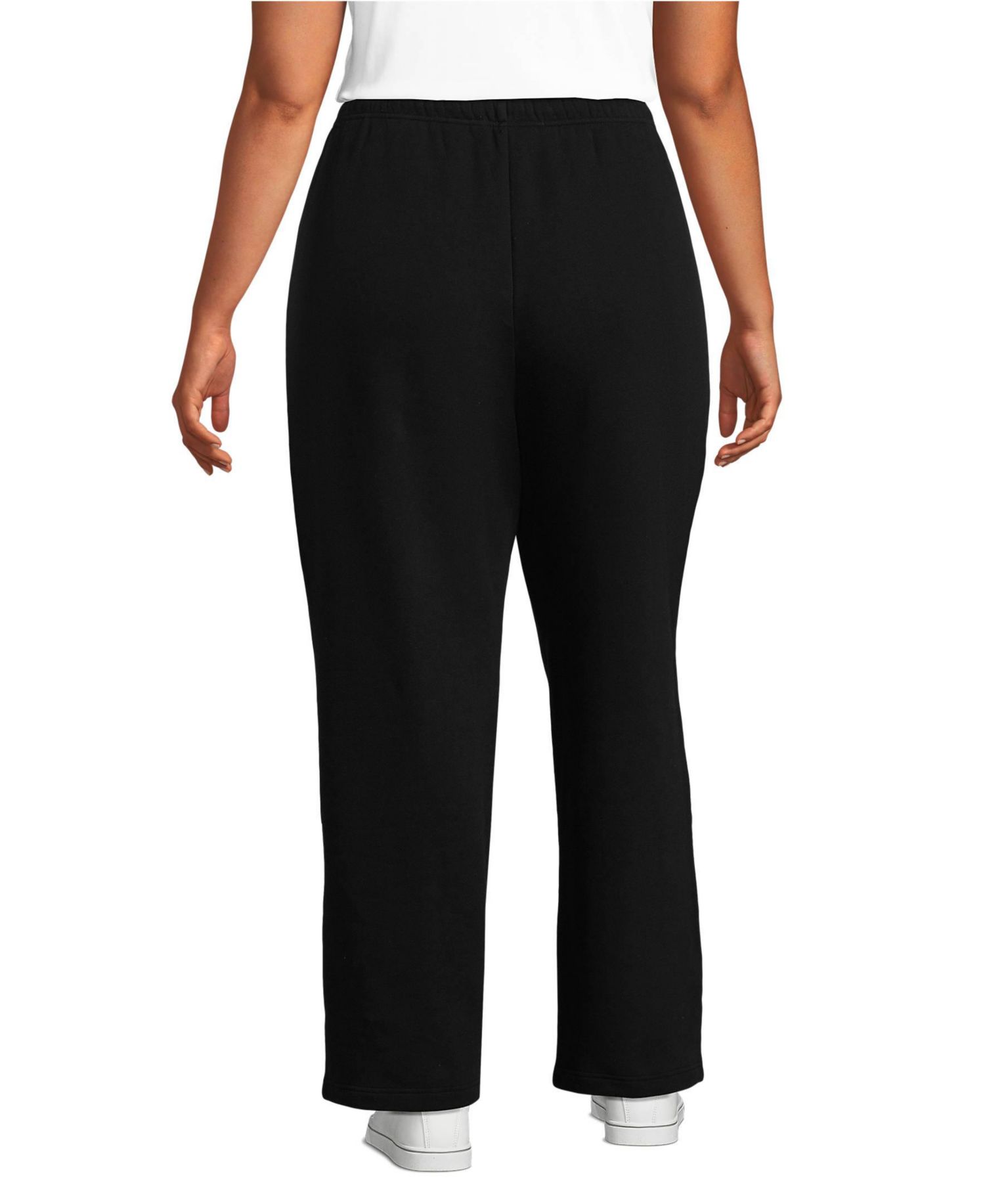Plus Size Serious Sweats High Rise Relaxed Straight Leg Pants - Set Bottom