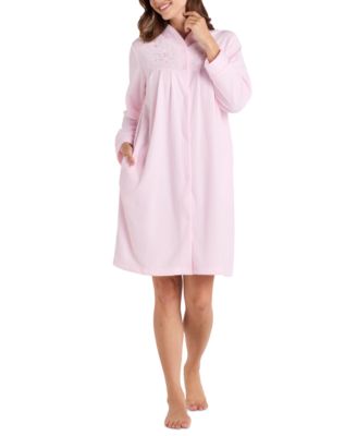 Miss Elaine - Women's Embroidered Terry Grip Robe