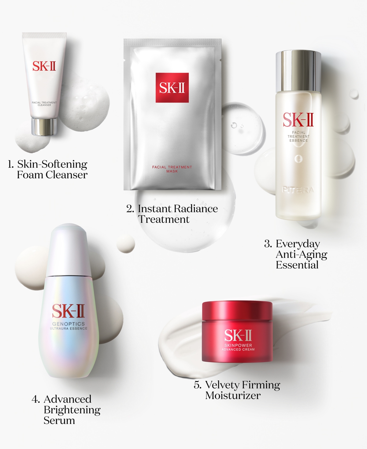 Sk-ii 6-pc. Brightening Skincare Set In No Color