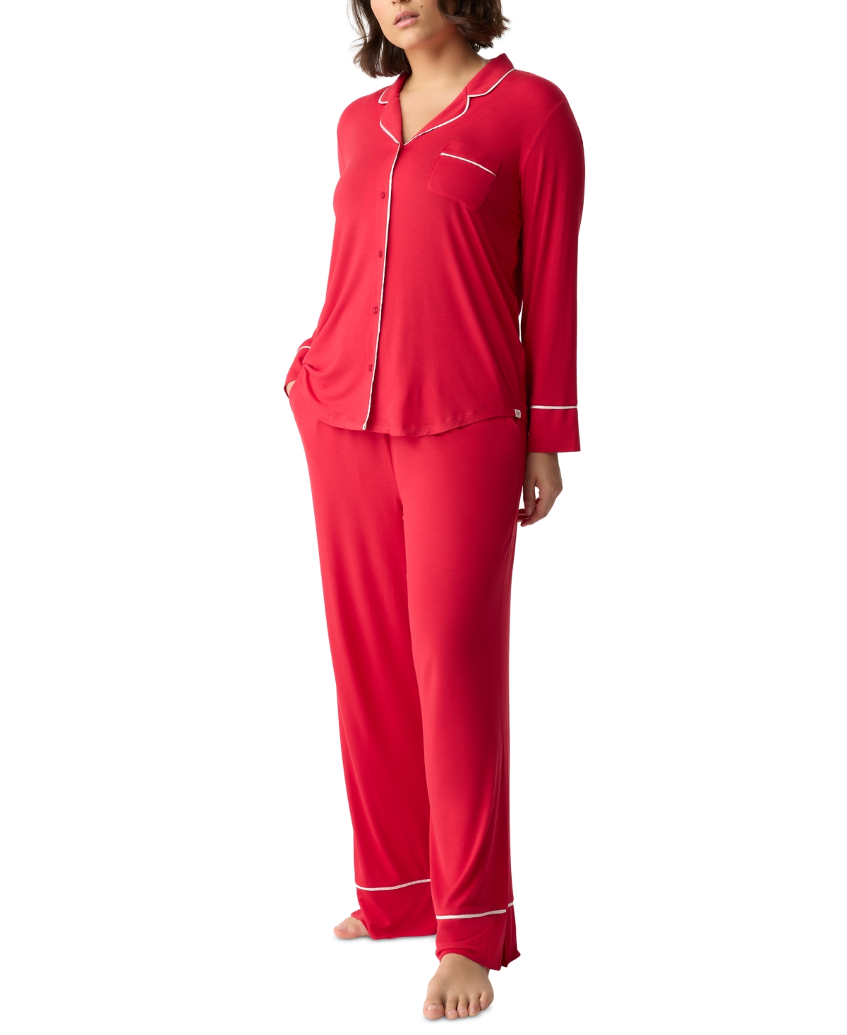Gap GapBody Women's Jersey Long-Sleeve Pajama Coat Set