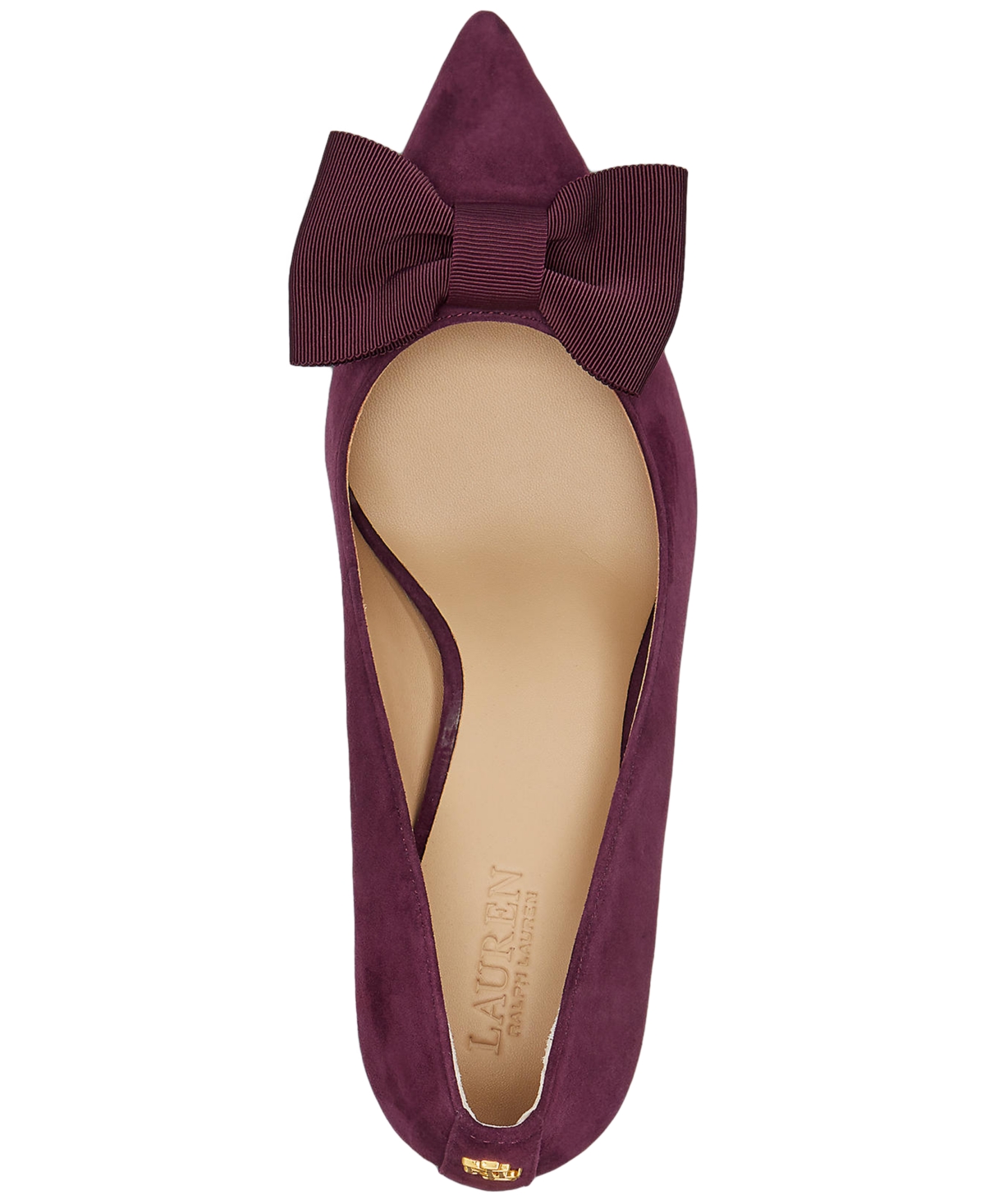 RALPH LAUREN WOMEN'S LANETTE POINTED-TOE BOW PUMPS 
