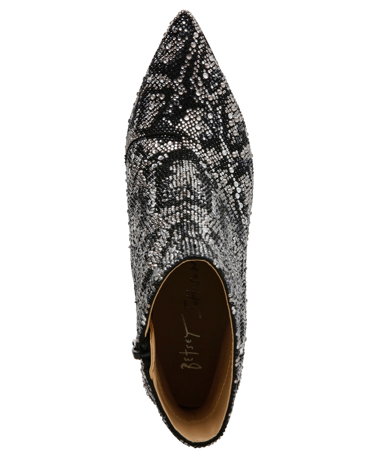 Betsey Johnson Kris Rhinestone Booties