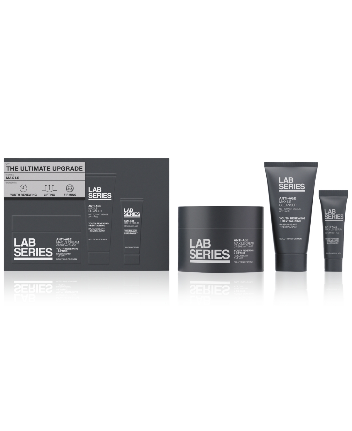 Skincare for Men 3-Pc. Max Ls The Ultimate Upgrade Men's Skincare Set