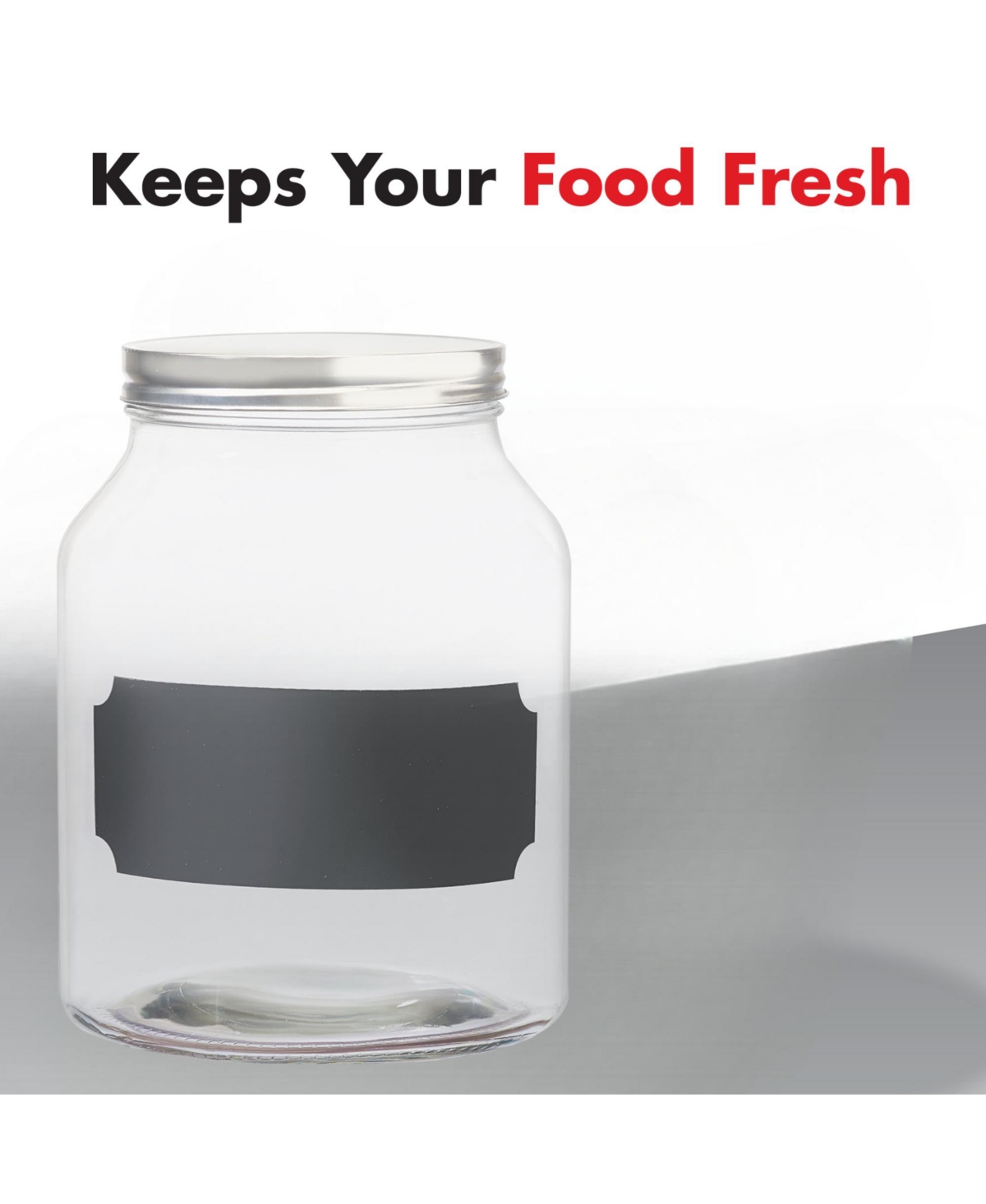 Amici Home Venice Glass Canister - Medium