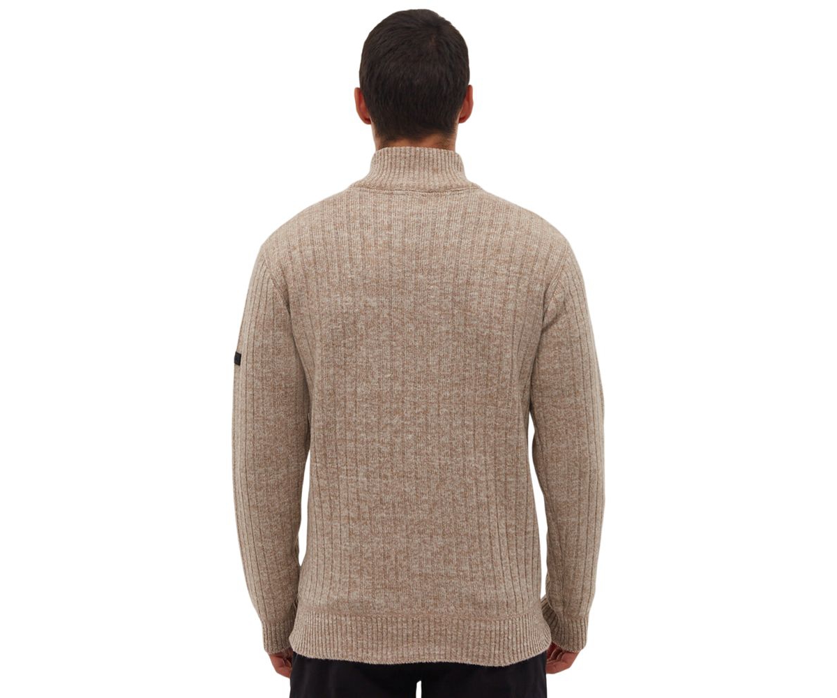 Bench Dna Men's Verto Quarter-Zip Sweater