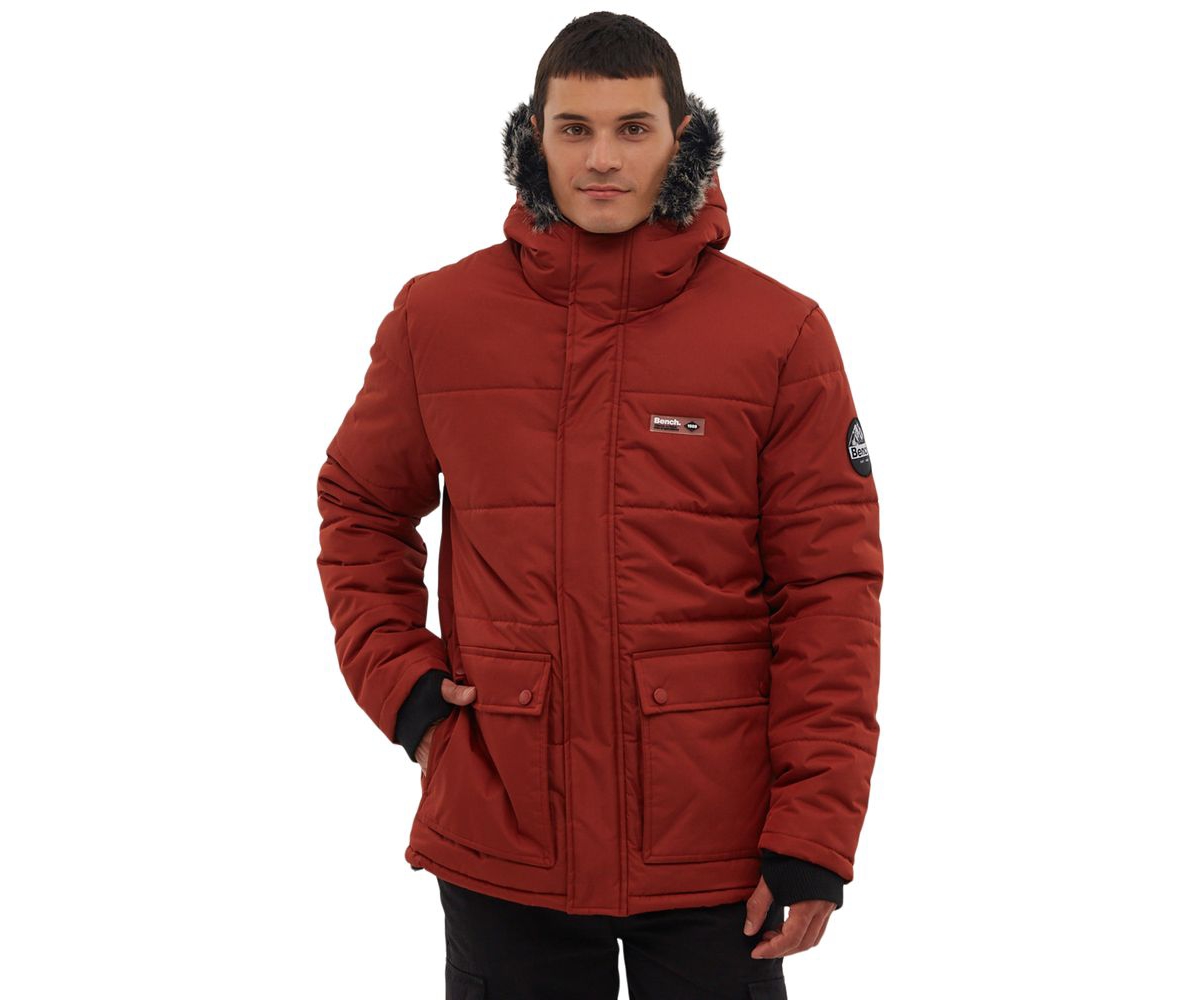 Men's Koufax Puffer Parka - Sepia