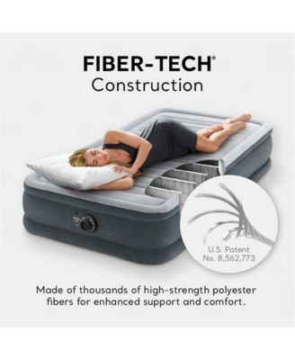 Comfort Deluxe Dura-Beam Plush Airbed Mattress with Pump, Twin (3 Pack)