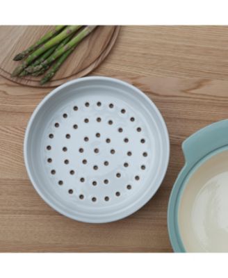 Ron 9.75" Stoneware Steamer Insert