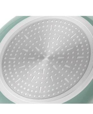 Sage Nonstick Aluminum Stockpot 9.5", 5.9qt. With Glass Lid