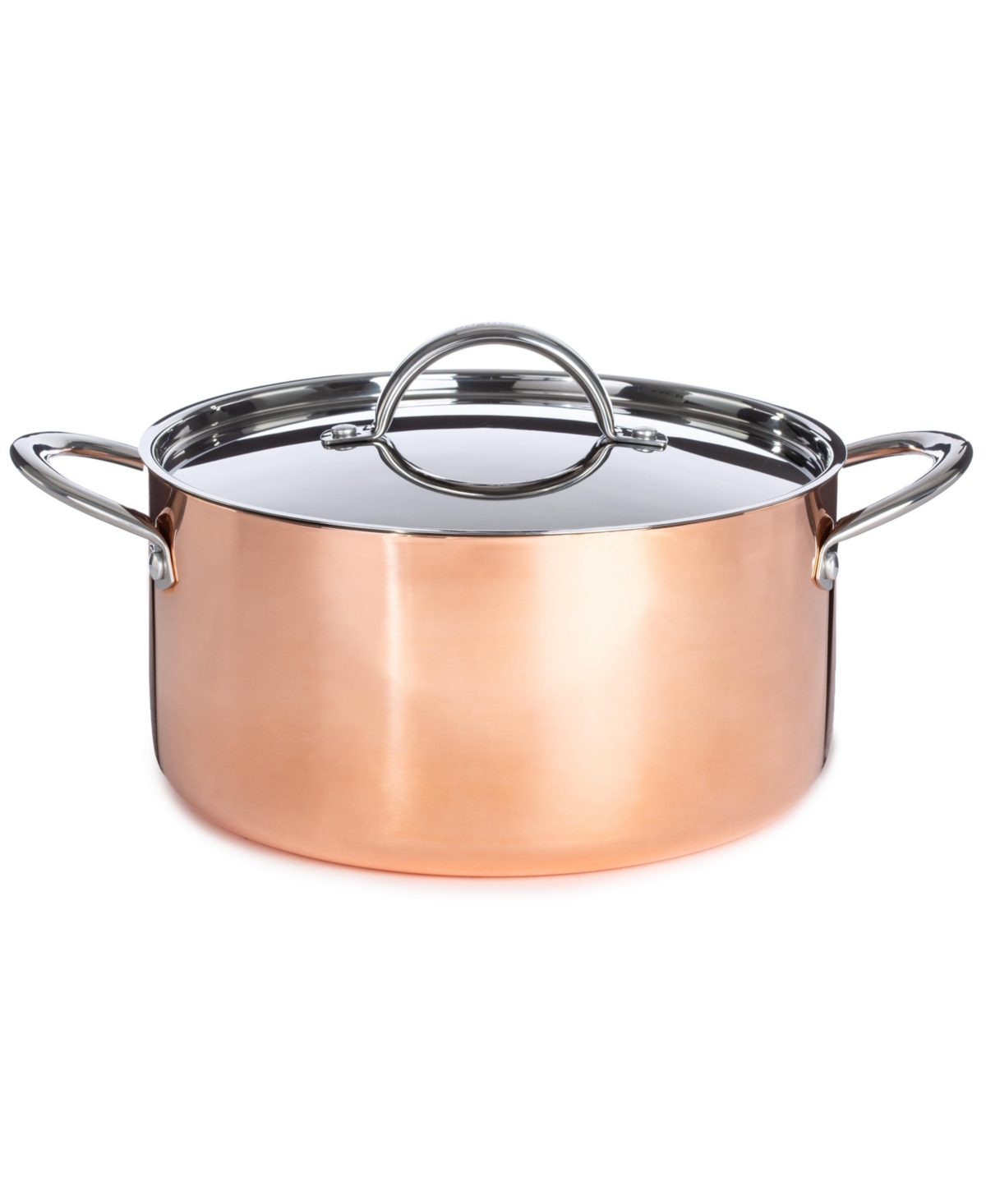 BergHOFF Vintage 15pc Tri-PlyCookware Set with Lids, Polished - Copper