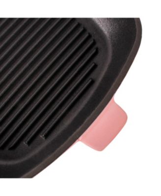 Neo 2pc Cast Iron 11" Grill Pan with Steak Press