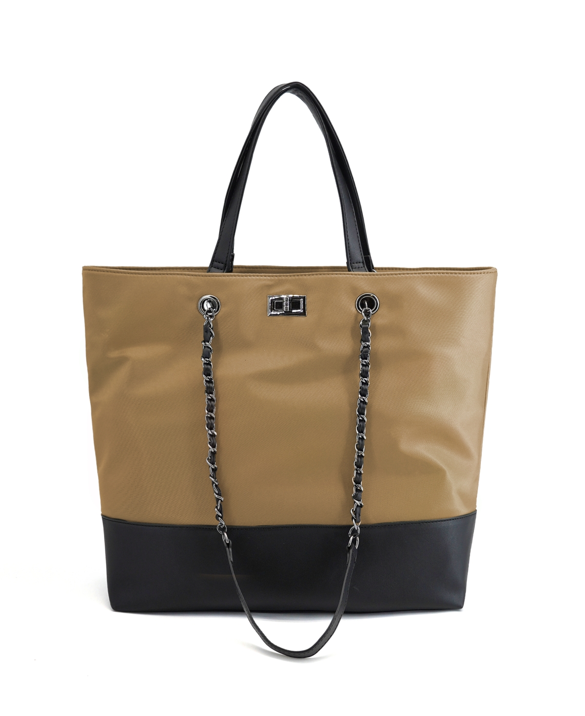 Maplewood Nylon Tote Bag In Taupe