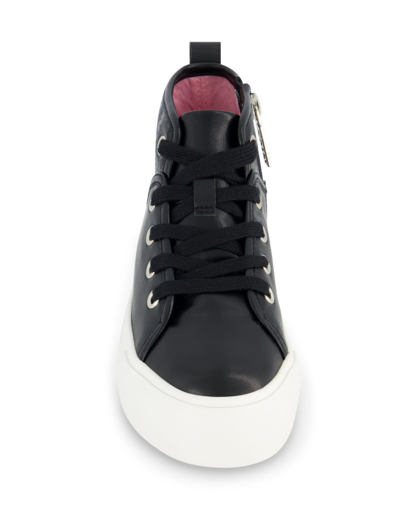 Кроссовки DKNY Katie Linda High Top Sneaker для девочек, цвет: Чёрный — фото 4