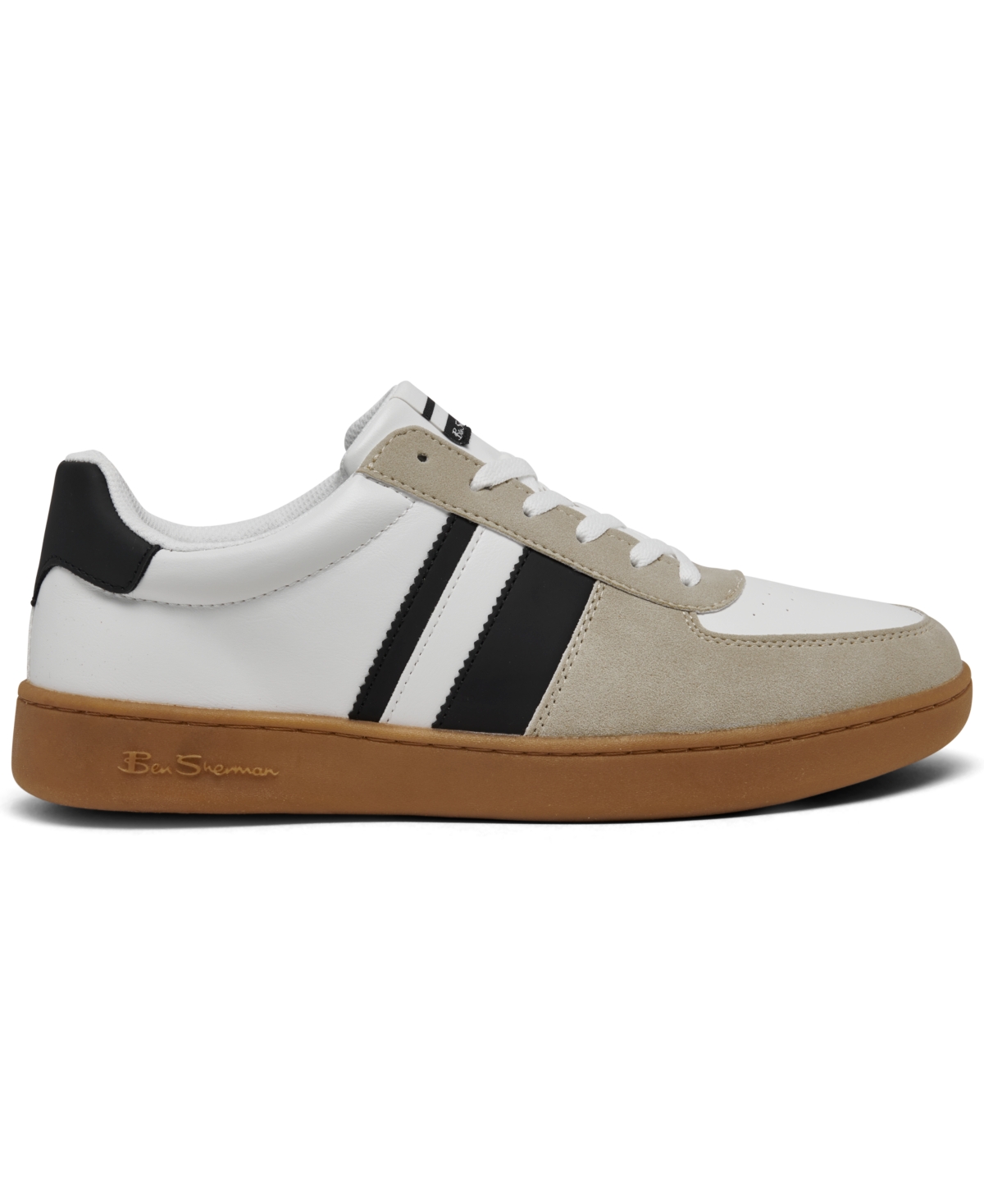 Ben Sherman Men's Hyde Low Casual Sneakers from Finish Line -Black