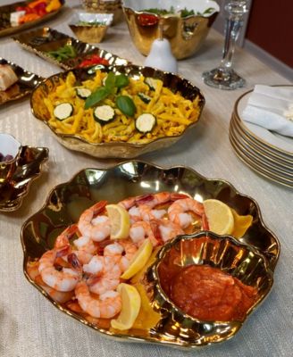 Gold-Silver Tone Coast Chip Dip