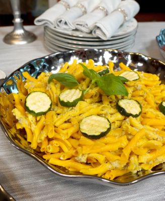 Silver Coast Serving Bowl