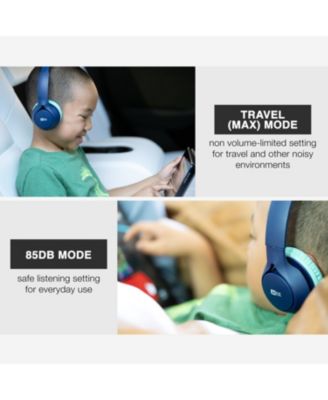 KidJamz KJ45BT Safe Listening Bluetooth Wireless Headphones for Kids