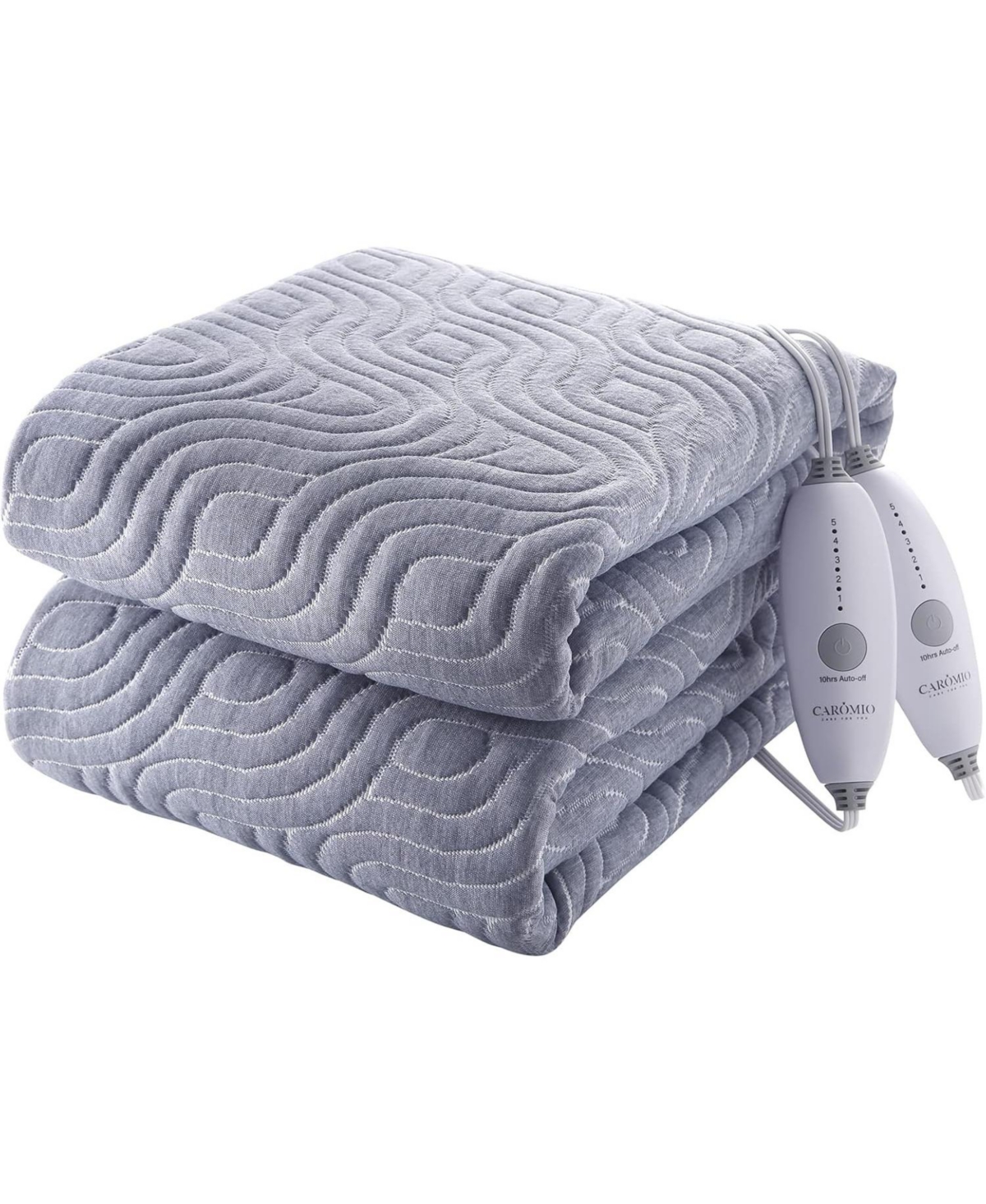 Caromio King Electric Heated Mattress Pad with Dual Control, 78"x80"
