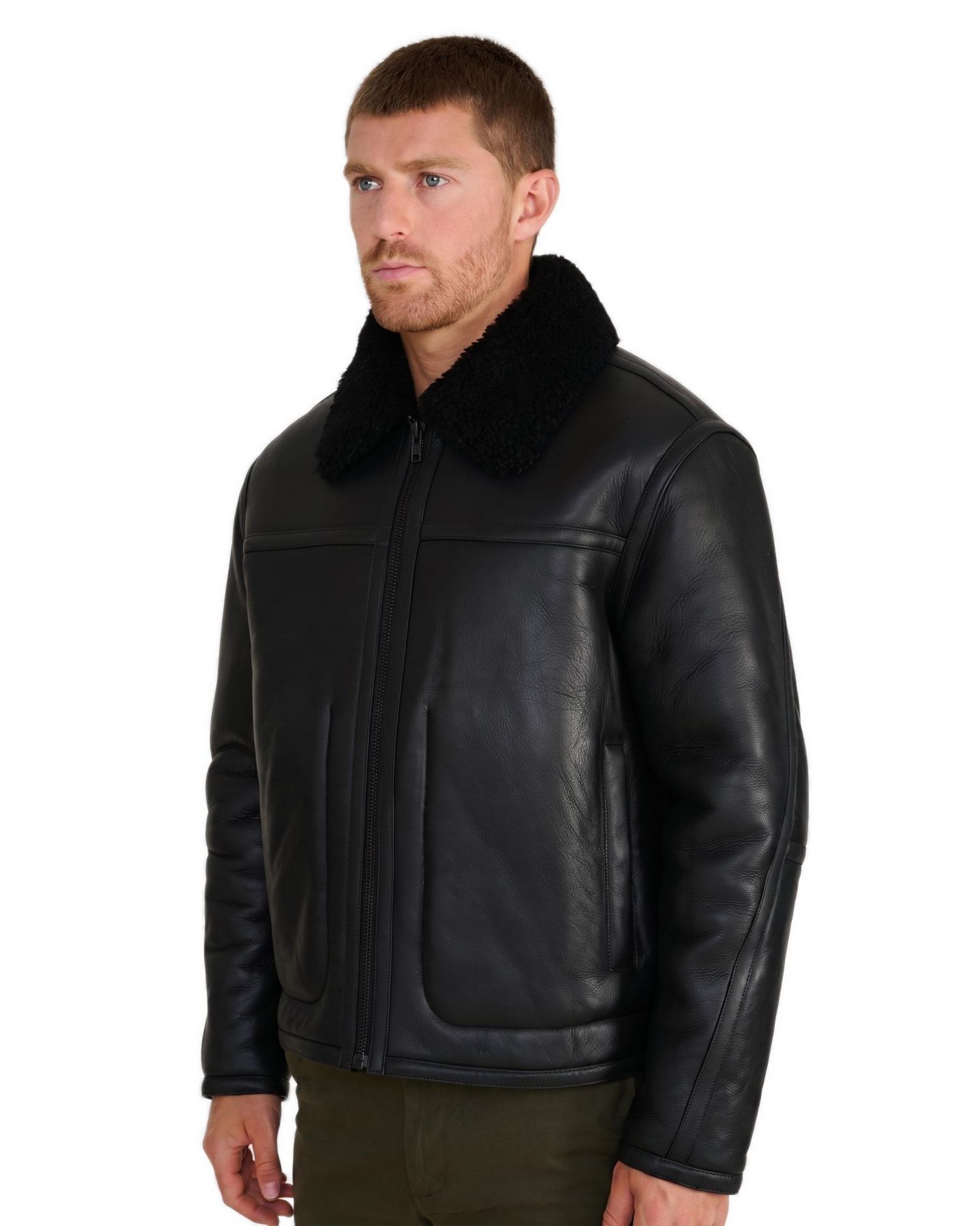 Men's Christopher Shearling Jacket