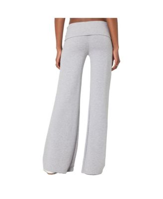 Women's Wide Leg Foldover Pants