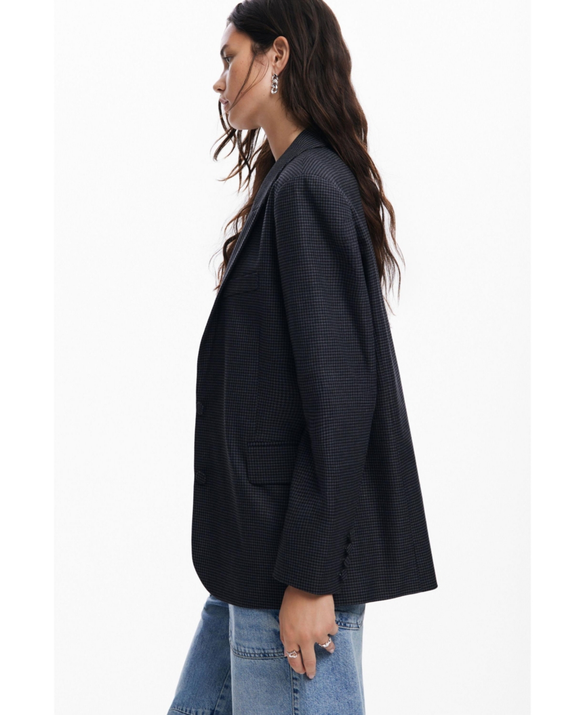 Desigual Women's Asymmetric blazer